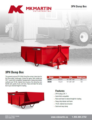 3PH Dump Box Brochure