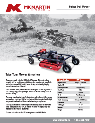 Trail Mower Brochure