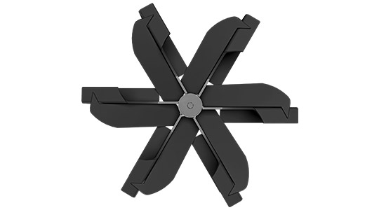 6 Blade Fan