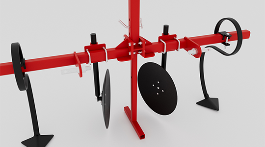 Discs angle is adjustable. Feature Image