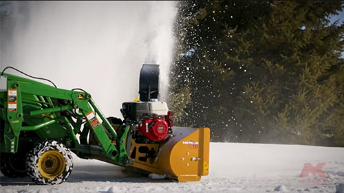 Self Powered Snow Thrower Video