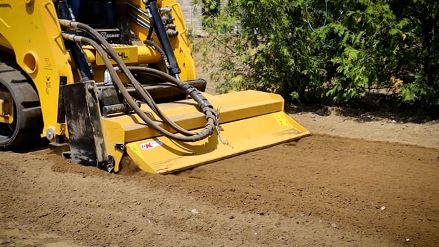 Skidsteer Rotary Tiller Video