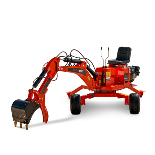 Trailer Backhoe